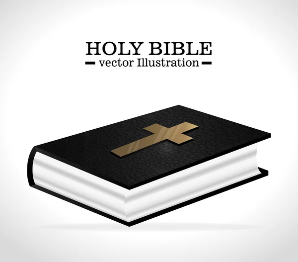 Holy bible book — Stock Vector