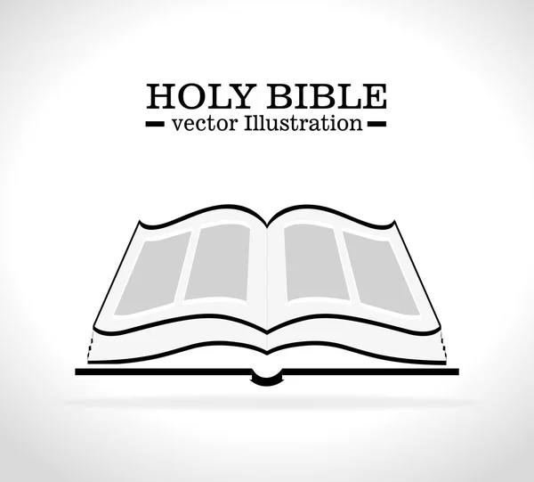 Holy bible book — Stock Vector