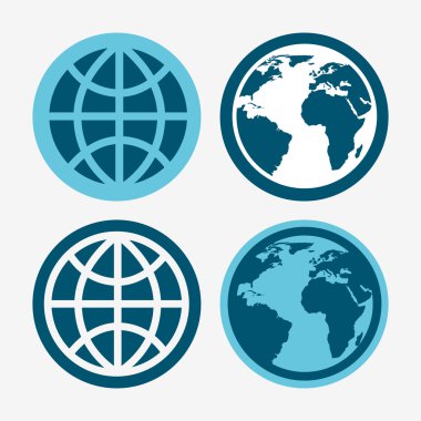 Dünya gezegeni tasarım 