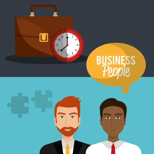 Time management en business — Stockvector