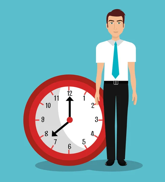 Time management en business — Stockvector