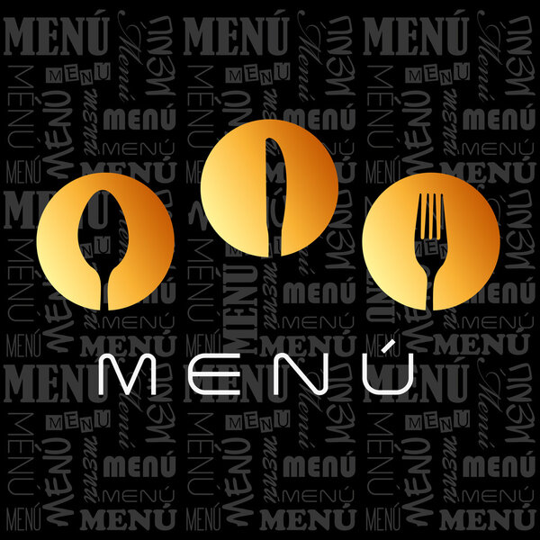 Меню ресторана
 