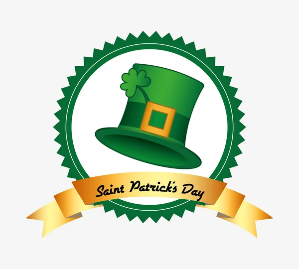 Diseño del Día de San Patricio — Vector de stock