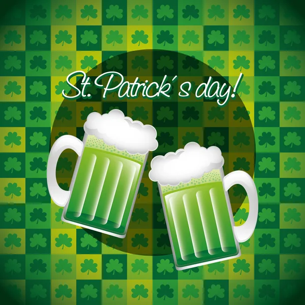 Diseño del Día de San Patricio — Vector de stock