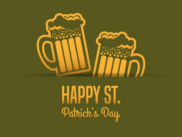 Patrick 's Day Design — Stockvektor