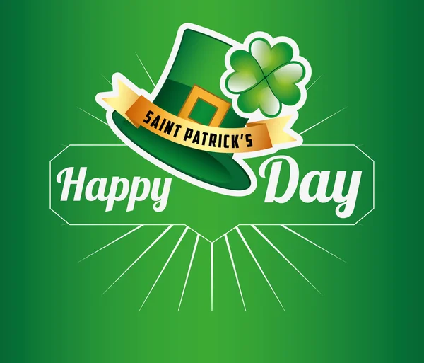 Saint Patrick 's Day Design — стоковый вектор