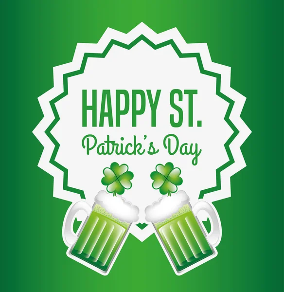 Saint patrick's day ontwerp — Stockvector