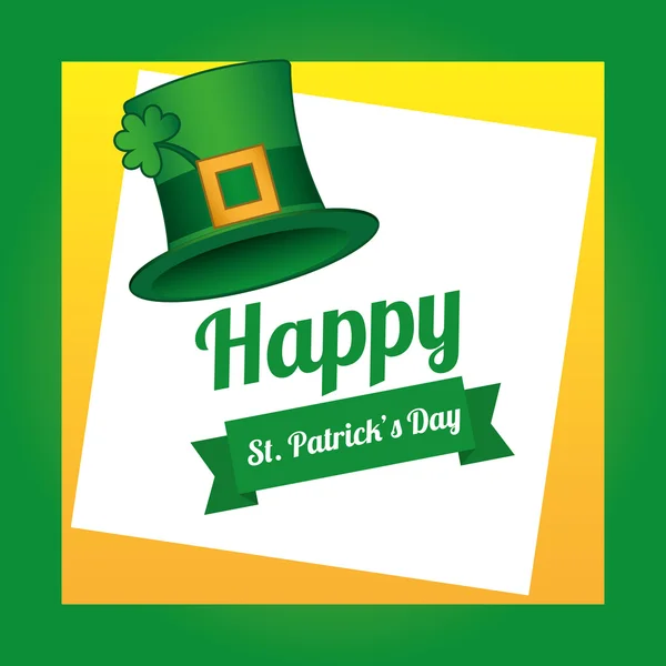 Saint patrick's day ontwerp — Stockvector