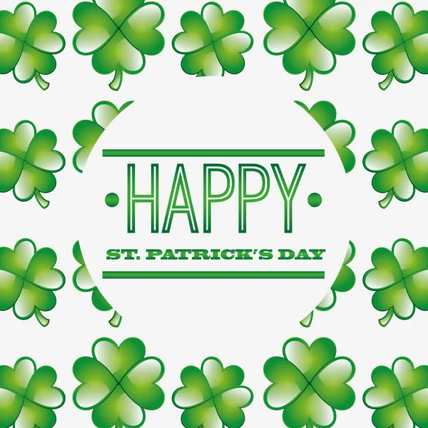 Saint Patricks day design — Stock vektor