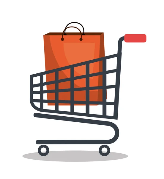 Compras de marketing online e digital —  Vetores de Stock