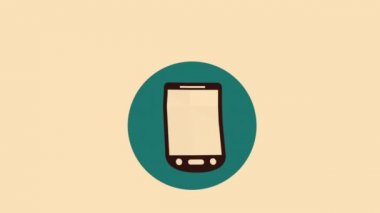 Cep telefonu simgesi tasarım