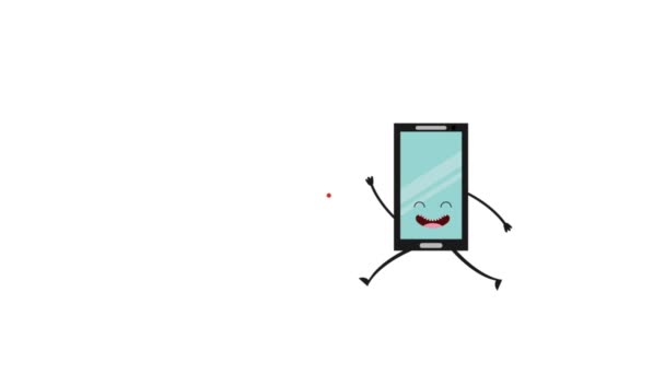Дизайн иконок WIFI — стоковое видео