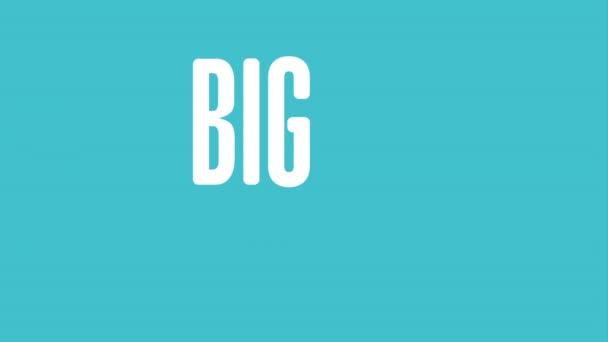 Big idea icon design — Stock Video
