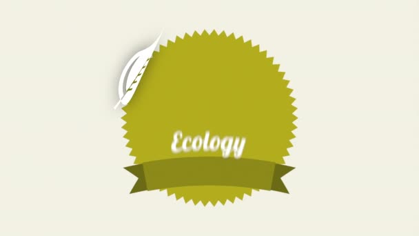 écologie icône design 