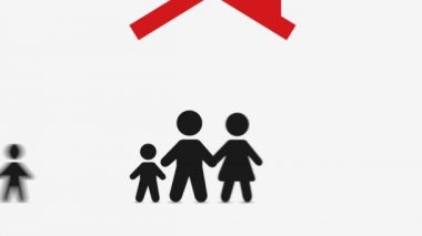 Aile simgesi tasarım