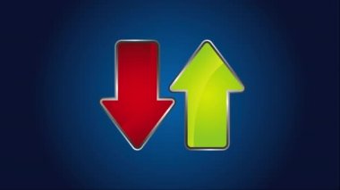 Farklı yönlerdeki oklar