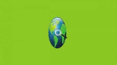 Küreselleşme simgesi tasarım