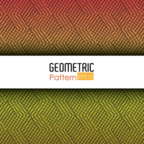 Diseño geométrico del patrón — Vector de stock