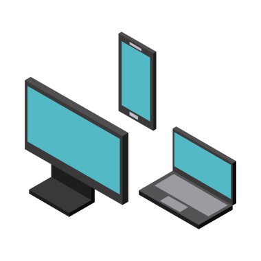 İzometrik insanlar tasarım 