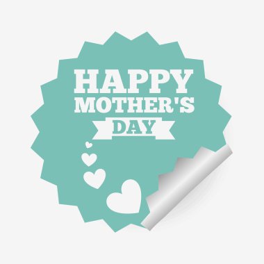 Mutlu anneler günü tasarım 