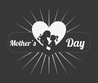 Mutlu anneler günü tasarım 