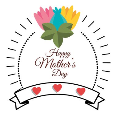 Mutlu anneler günü tasarım