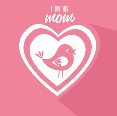 Mutlu anneler günü tasarım