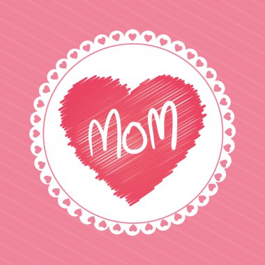 Mutlu anneler günü tasarım