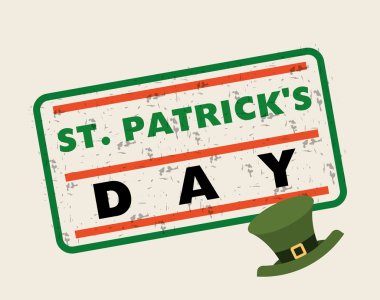 Aziz Patrick günü tasarım