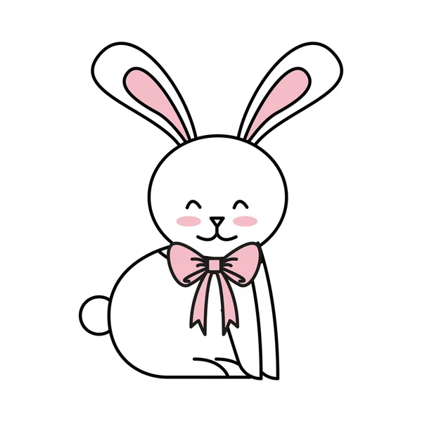 Disegno del coniglio carino — Vettoriale Stock