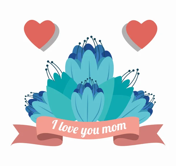 Conception Happy Mothers Day — Image vectorielle