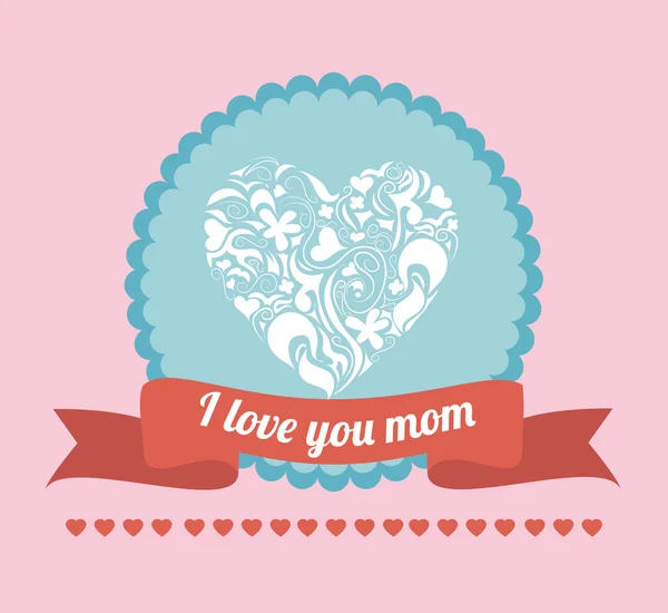 Conception Happy Mothers Day — Image vectorielle