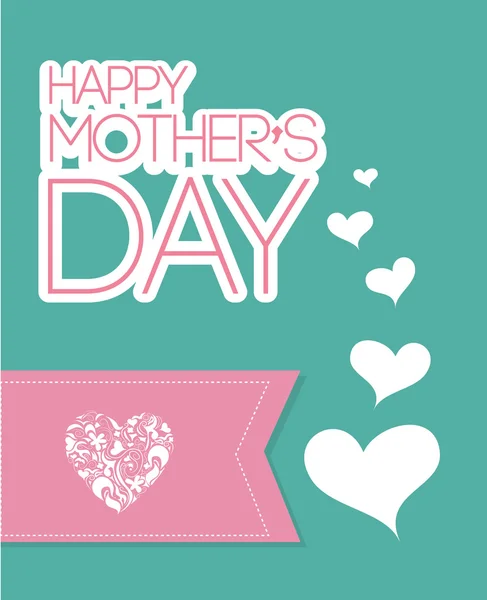 Conception Happy Mothers Day — Image vectorielle