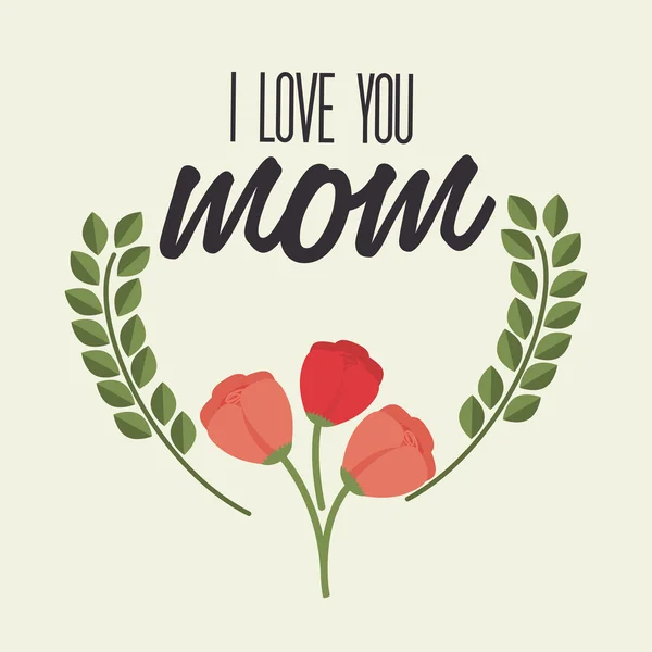 Conception Happy Mothers Day — Image vectorielle