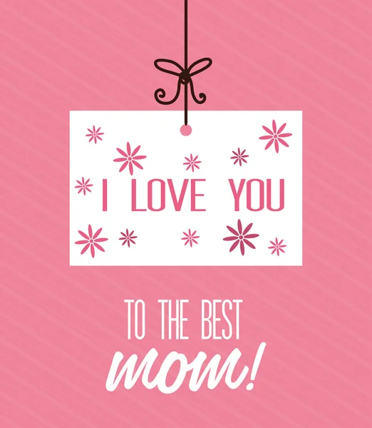 Conception Happy Mothers Day — Image vectorielle