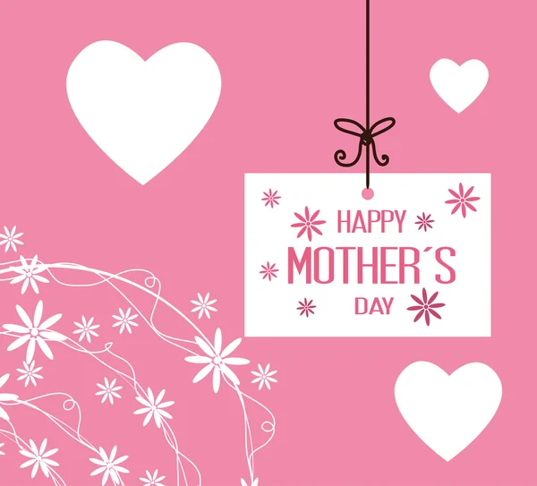 Conception Happy Mothers Day — Image vectorielle