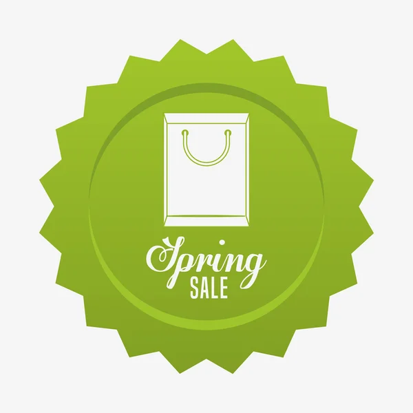 Diseño de venta primavera — Vector de stock