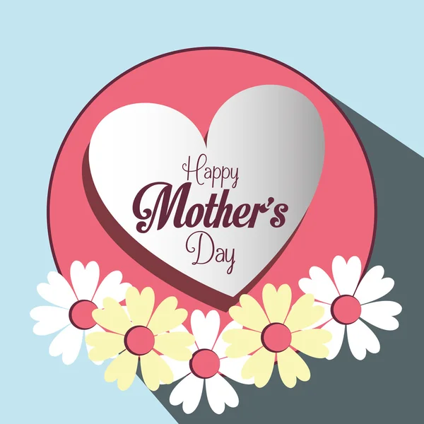 Conception Happy Mothers Day — Image vectorielle