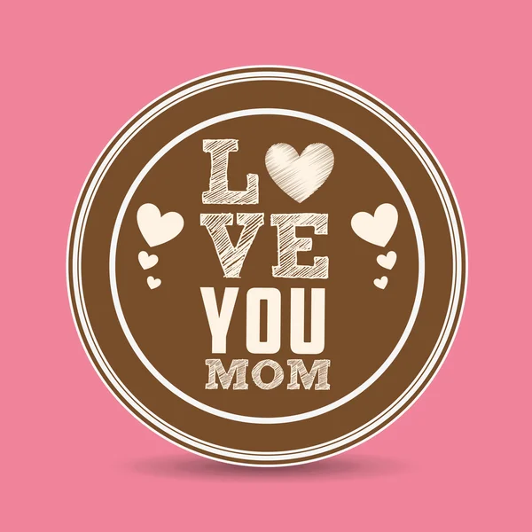 Happy mothers day — Stock Vector