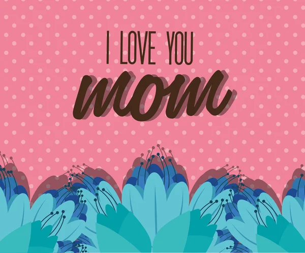 Conception Happy Mothers Day — Image vectorielle