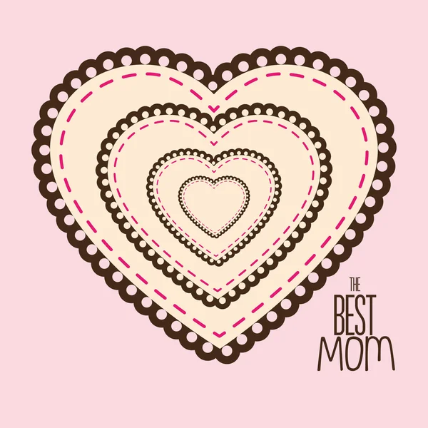 Conception Happy Mothers Day — Image vectorielle