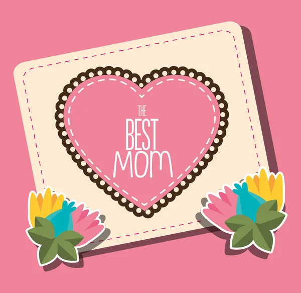 Conception Happy Mothers Day — Image vectorielle