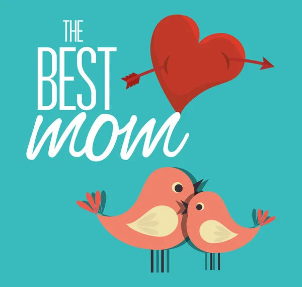 Conception Happy Mothers Day — Image vectorielle