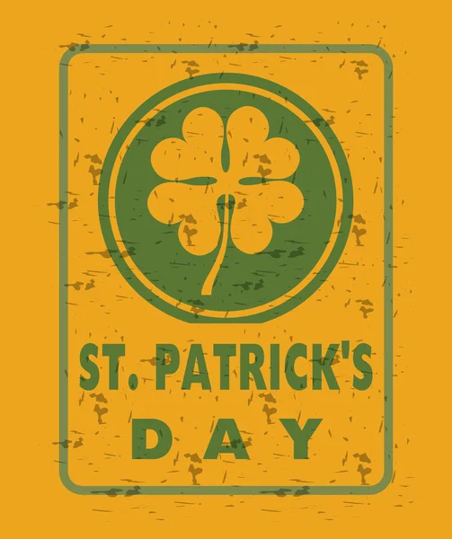 Santo Patricks Day Design — Vettoriale Stock