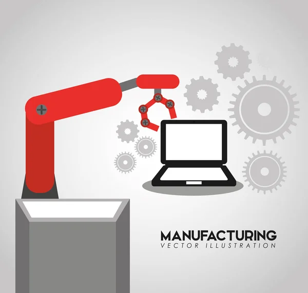 製造業の設計 — ストックベクタ