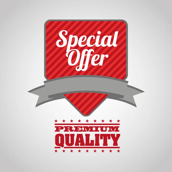 Special offer design — Stock Vector