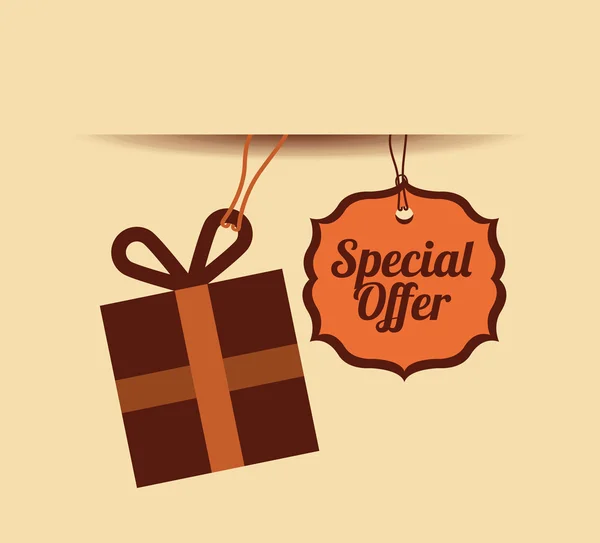 Special offer design — Stock Vector