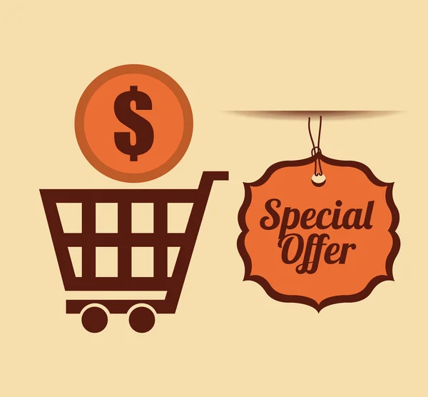 Special offer design — Stock Vector