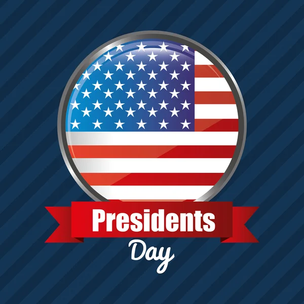 Presidents day design — Stock Vector