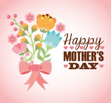 Mutlu anneler günü tasarım